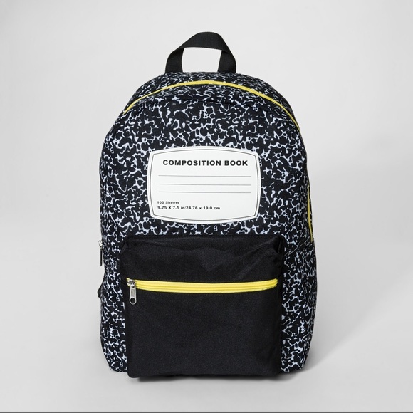 Cat & Jack Other - Boys Composition Notebook School Backpack Bag NWT